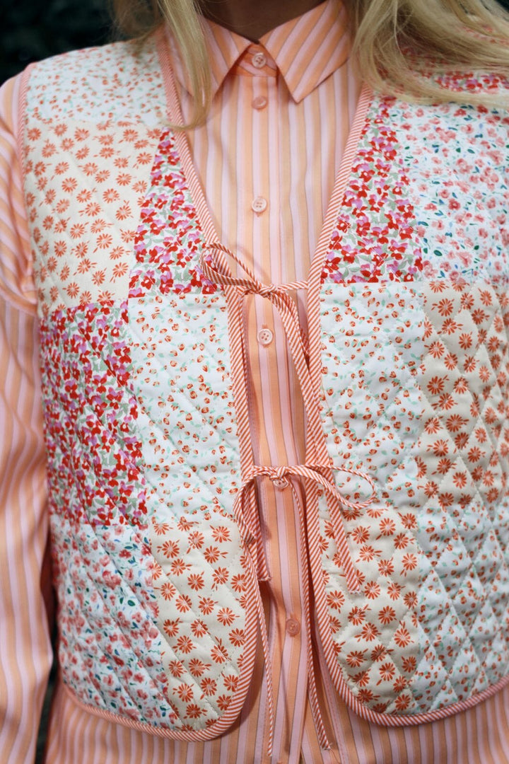 Molly&My x Caroline Dan - Cairo Vest - Mixed Print Veste 