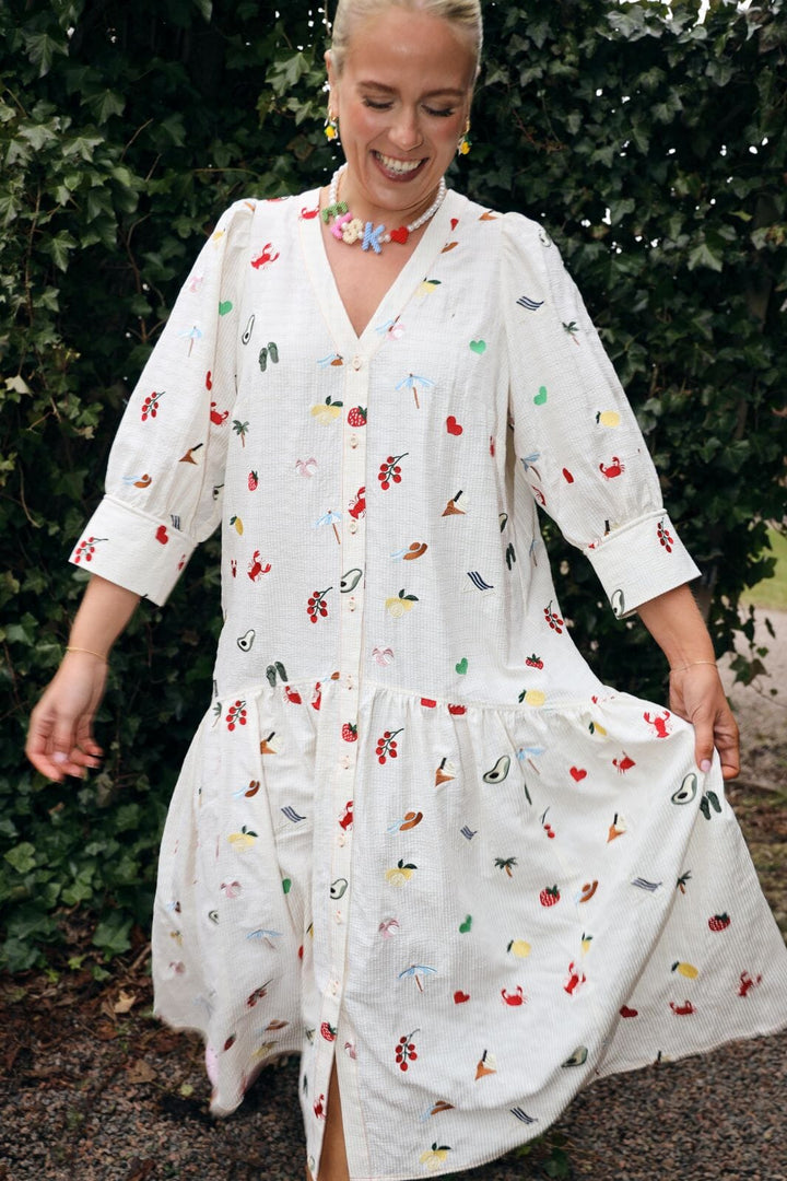 Molly&My x Caroline Dan - Caroline Dress - Caroline Emb. Kjoler 