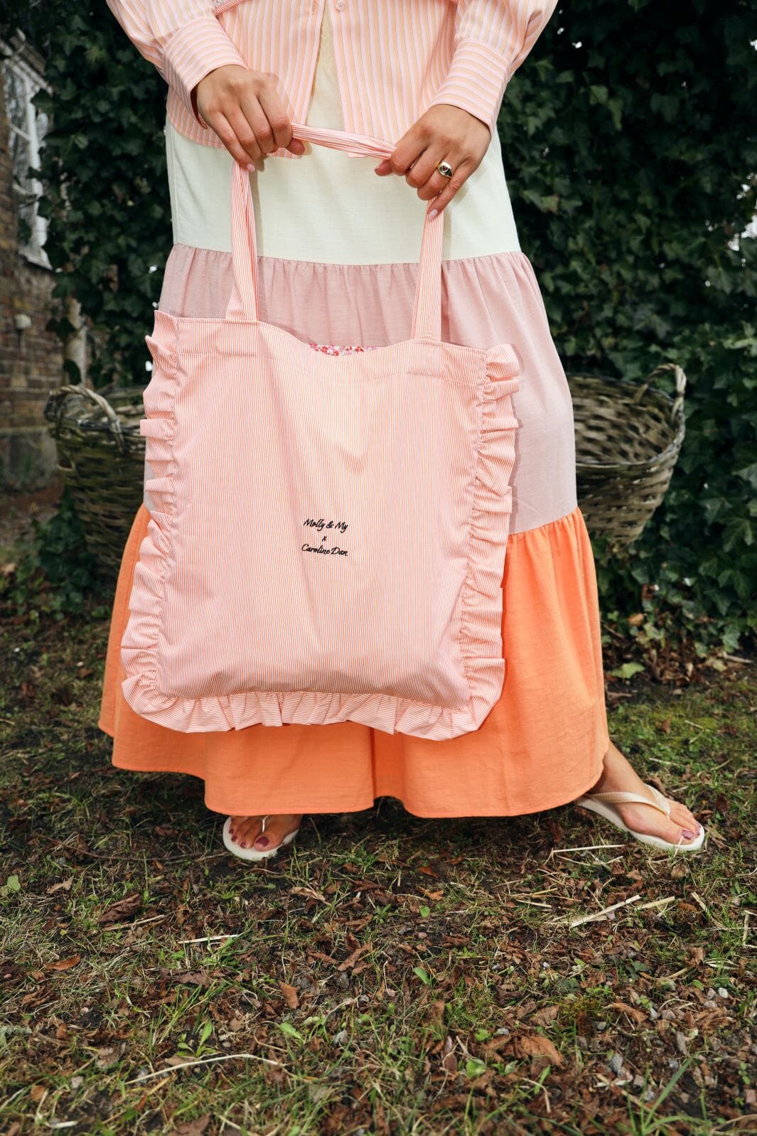 Molly&My x Caroline Dan - Crispy Tote - Mixed Print Tasker 