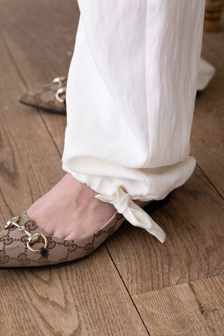 Molly&My x Melanie Due - Inga D Pants New 169236 - 122 - Creme Bukser 