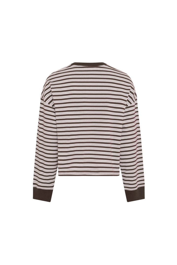 MSCH Copenhagen - Mschmonde Krestiane Pullover Stp 20083 - Egret Hot Fudge