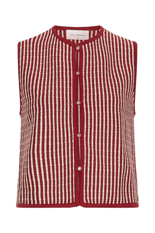 MSCH Copenhagen - Mschpriscilla Vest Stp 19918 - Rhubarb B Sand Veste 