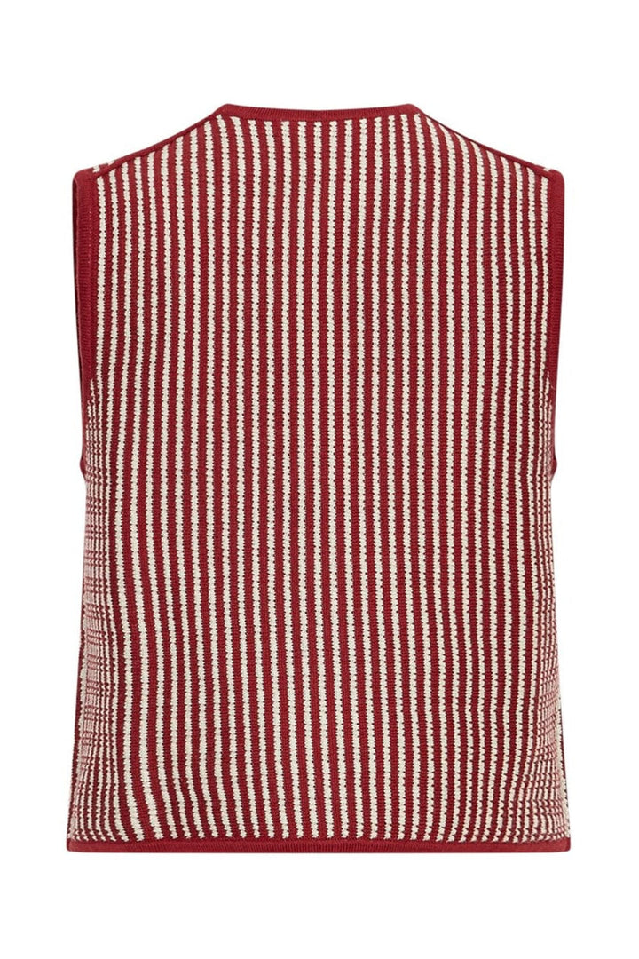 MSCH Copenhagen - Mschpriscilla Vest Stp 19918 - Rhubarb B Sand Veste 