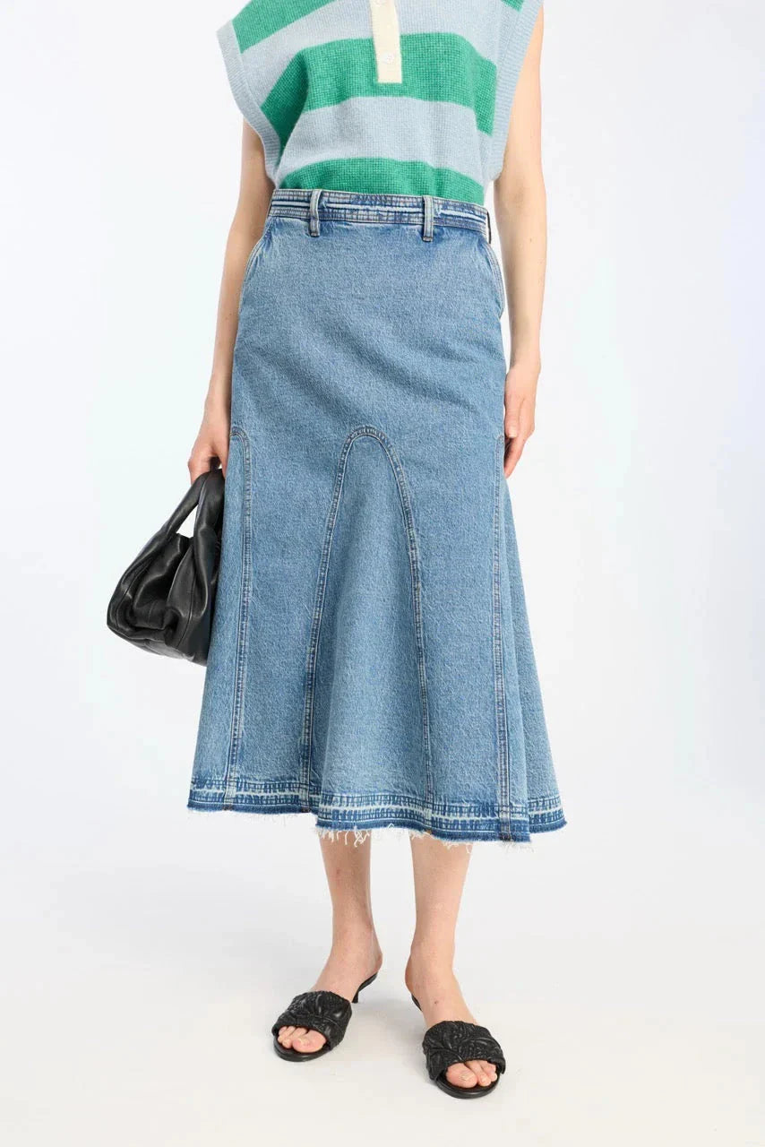 Munthe - Braylin 261122626106 - 36 - Blue Nederdele 