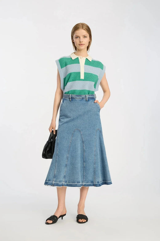 Munthe - Braylin 261122626106 - 36 - Blue Nederdele 