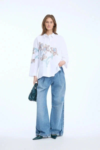 Munthe - Nicolette 262101126221 - 33 - White Skjorter 