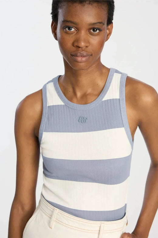 Munthe - Tezza 261111026163 - 336 - Stripe Blue T-shirts 