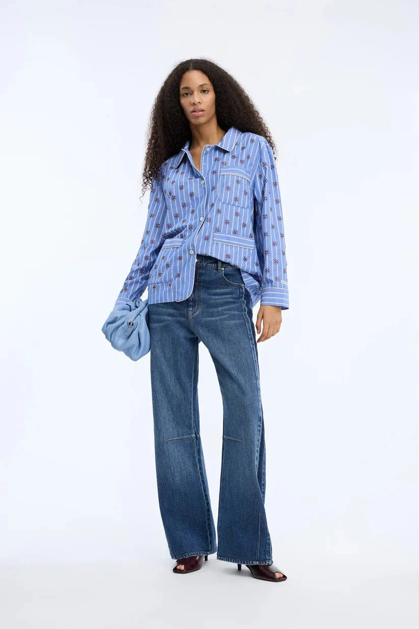 Munthe - Vintager 263153226327 - 36 - Blue Jakker 