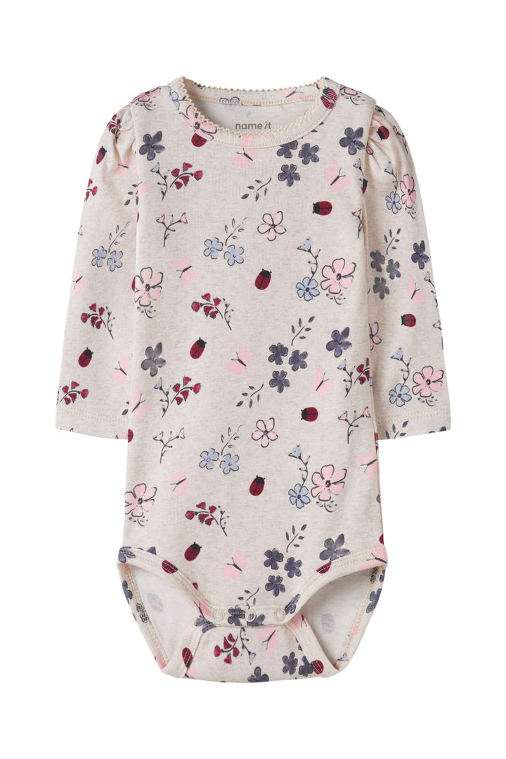 Name It - Nbfkamelia Ls Body - 5036281 Peyote Melange