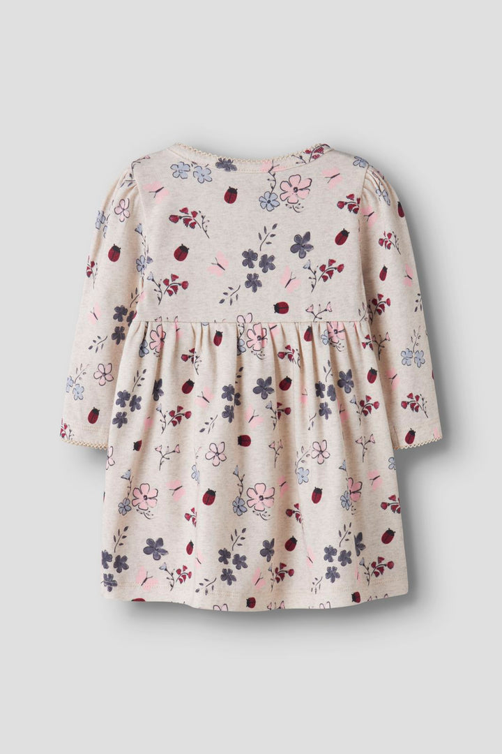 Name It - Nbfkamelia Ls Dress - 5036322 Peyote Melange
