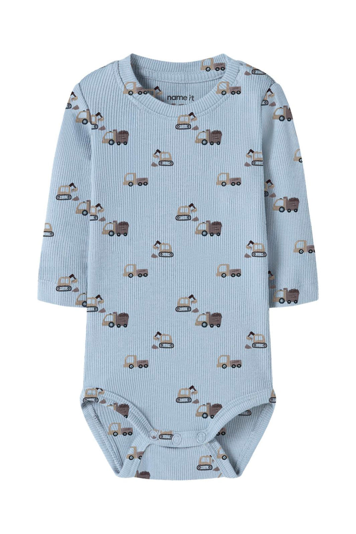 Name It - Nbmkontor Ls Body - 5036477 Ashley Blue