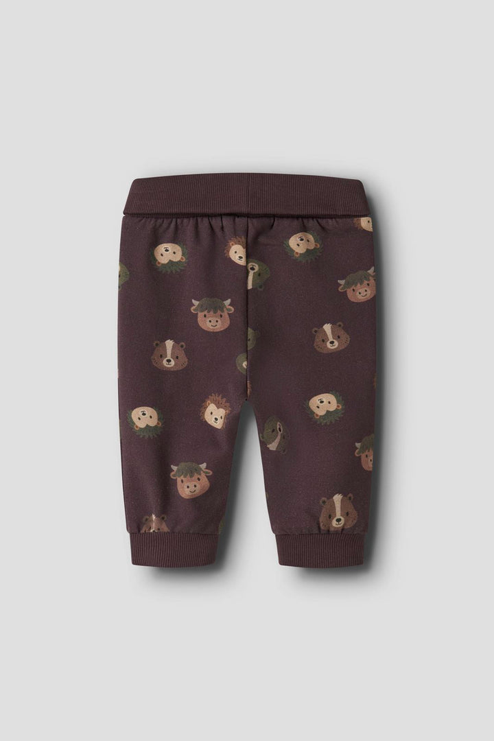 Name It - Nbmsoforest Sweat Pant - 5132118 Chocolate Plum