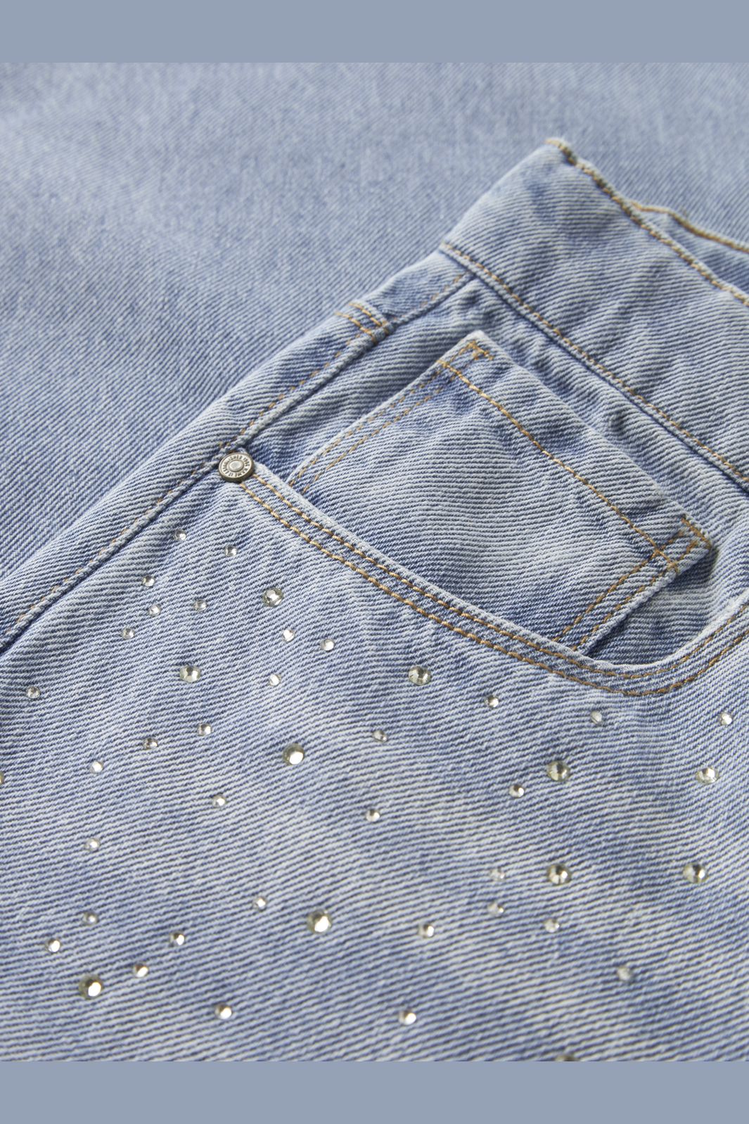 Name It - Nkfbella Wide Rhine Jeans 6608-Im - 5035715 Light Blue Denim