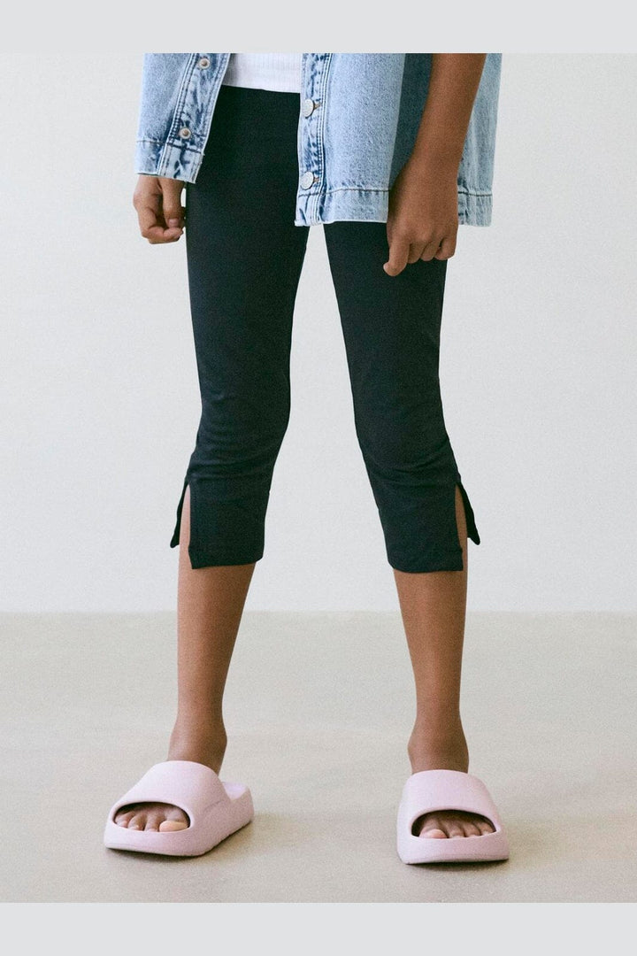 Name It - Nkfjennela Capri Legging - 4775234 Black