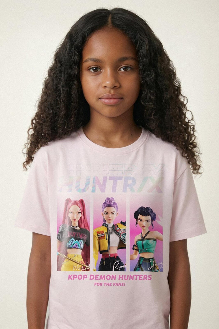 Name It - Nkfmaja Kpop Ss Nreg Top Box Lnoos Sky - 5165497 Cradle Pink