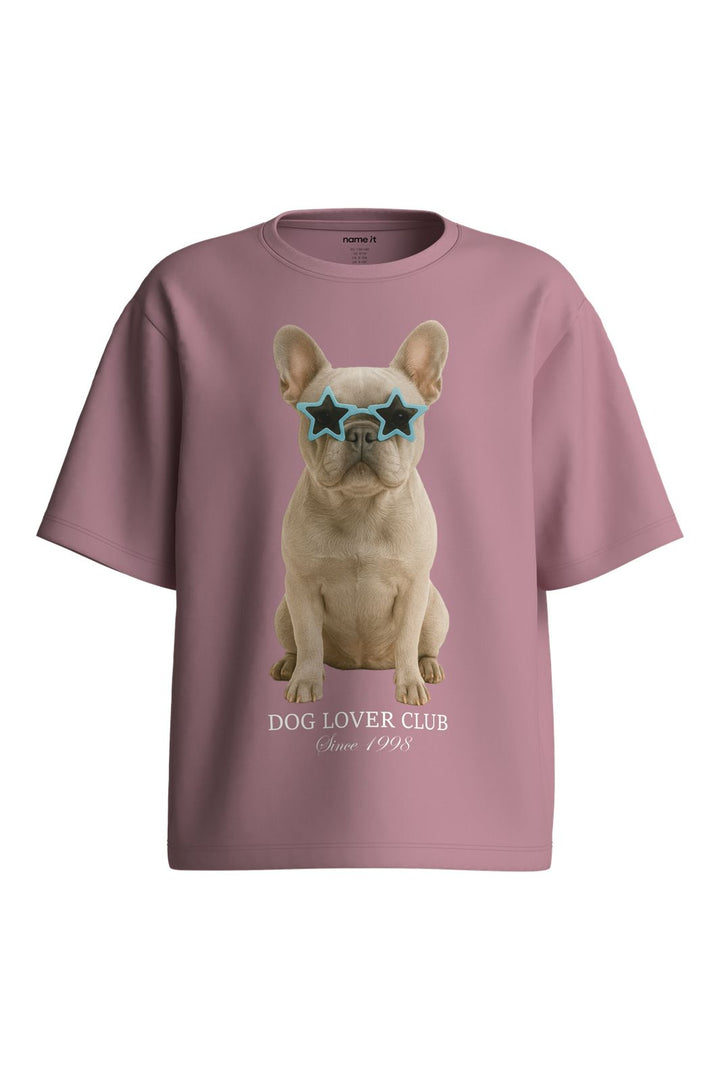 Name It - Nkfvotea Ss Nreg Top - 5088657 Lilas Puppy