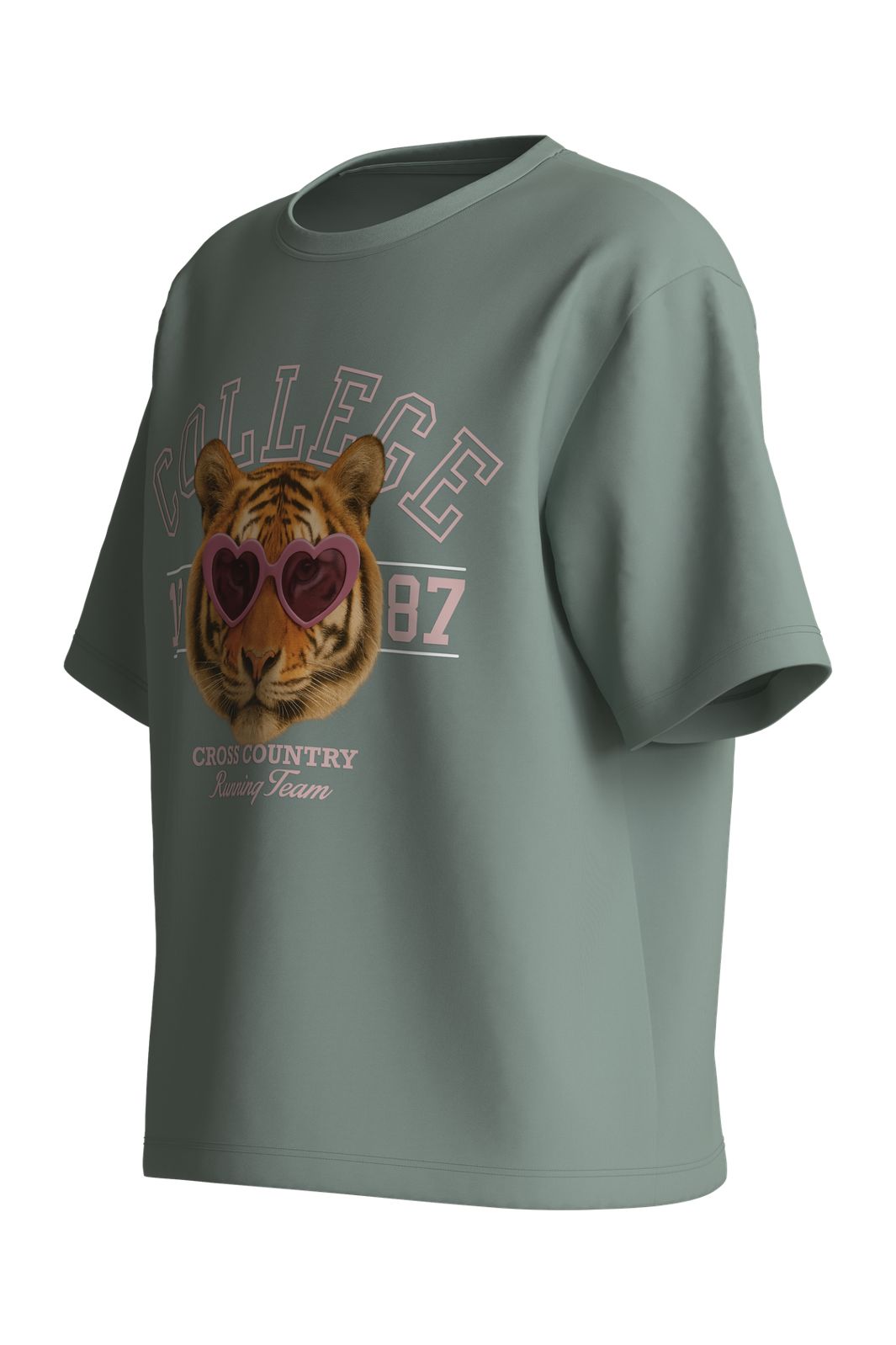 Name It - Nkfvotea Ss Nreg Top - 5088658 Green Milieu College