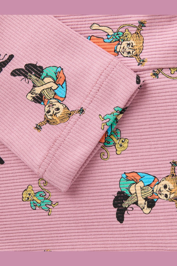 Name It - Nmfara Pippi Slim Legging Sky - 5133655 Lilas