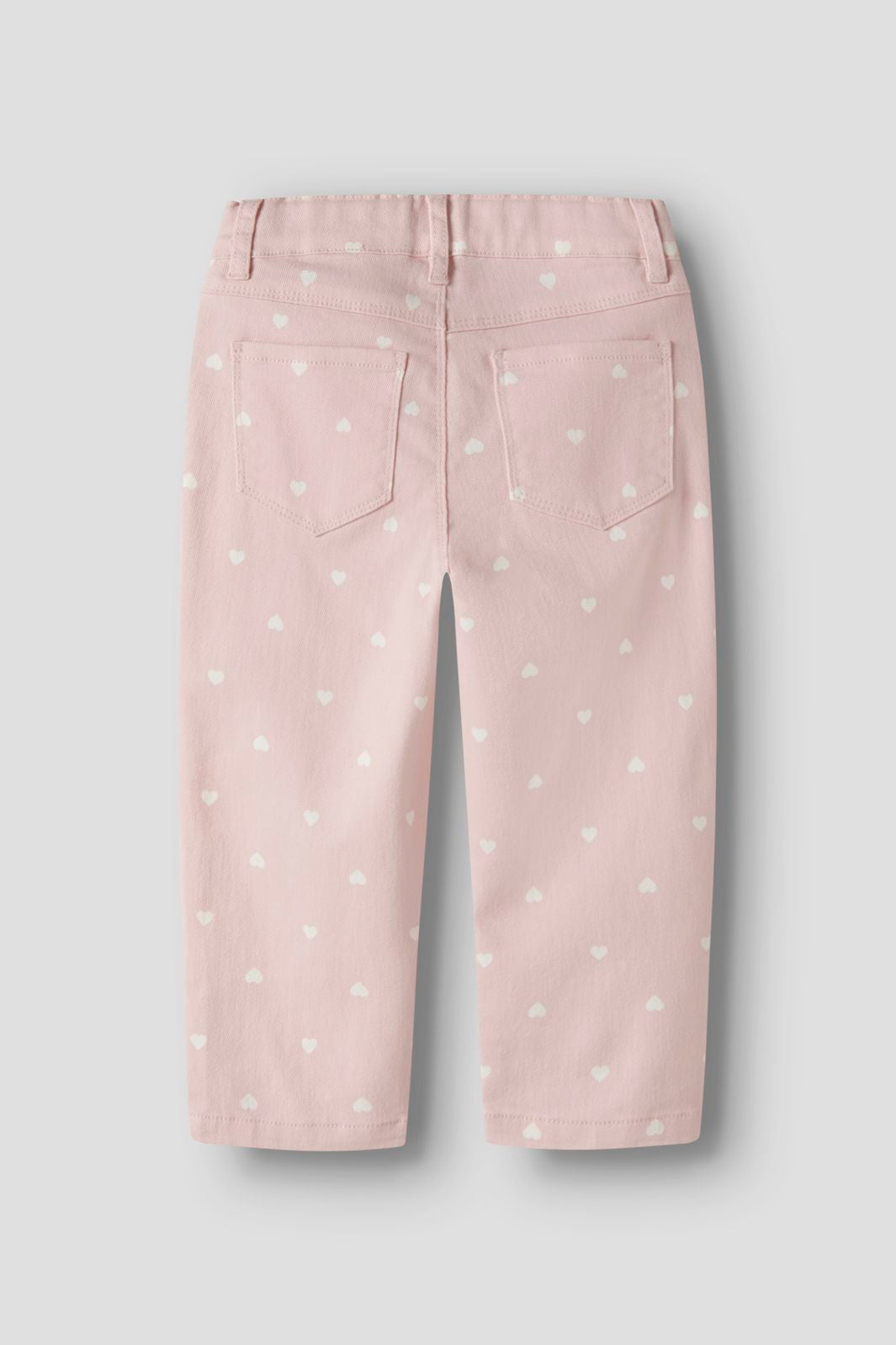 Name It - Nmfbella Twill Pant 3217-Yf - 5042556 Lotus Hearts