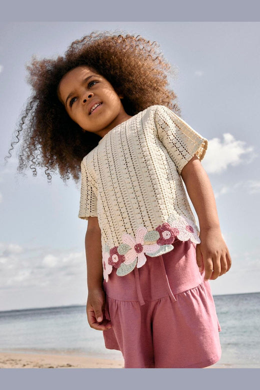 Name It - Nmfhadia Ss Top - 4996514 Almond Milk