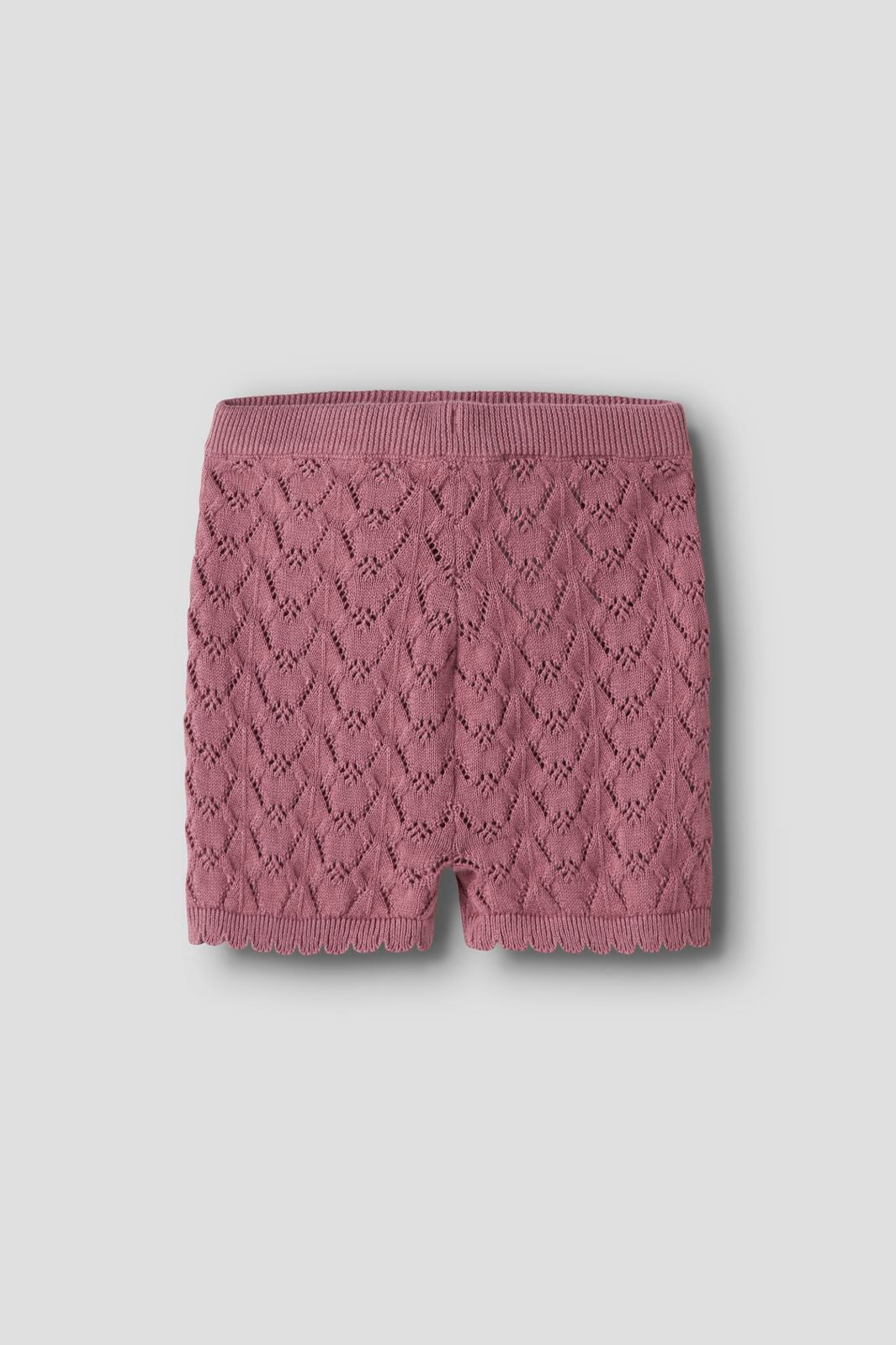 Name It - Nmfholga Knit Shorts - 4999600 Mesa Rose