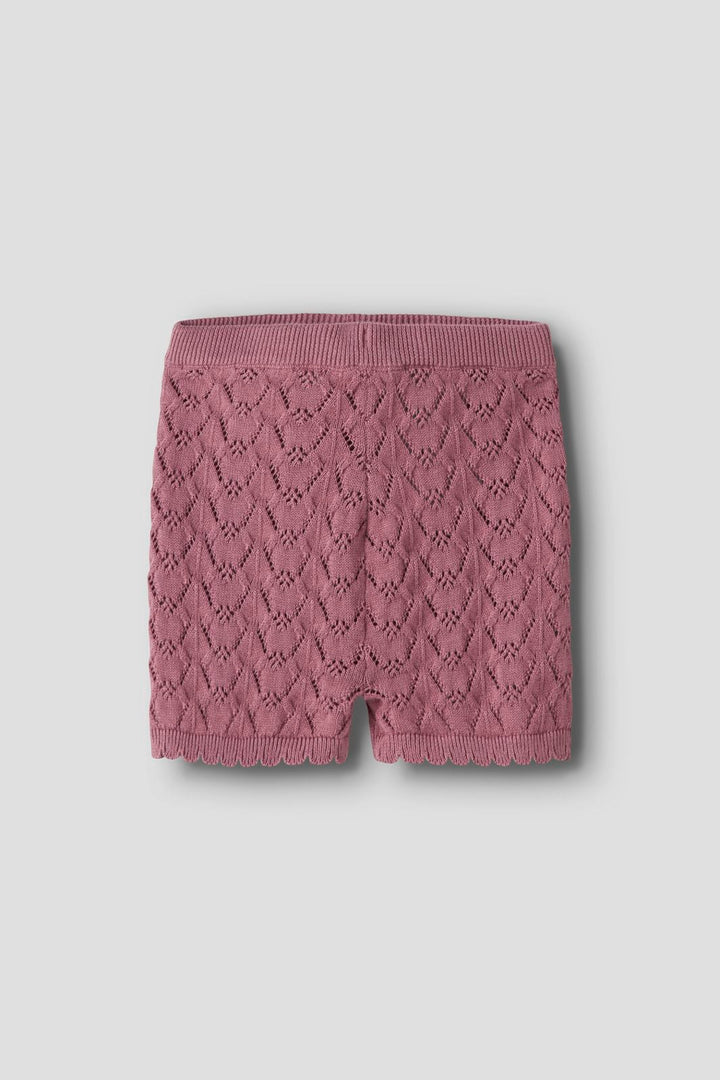 Name It - Nmfholga Knit Shorts - 4999600 Mesa Rose