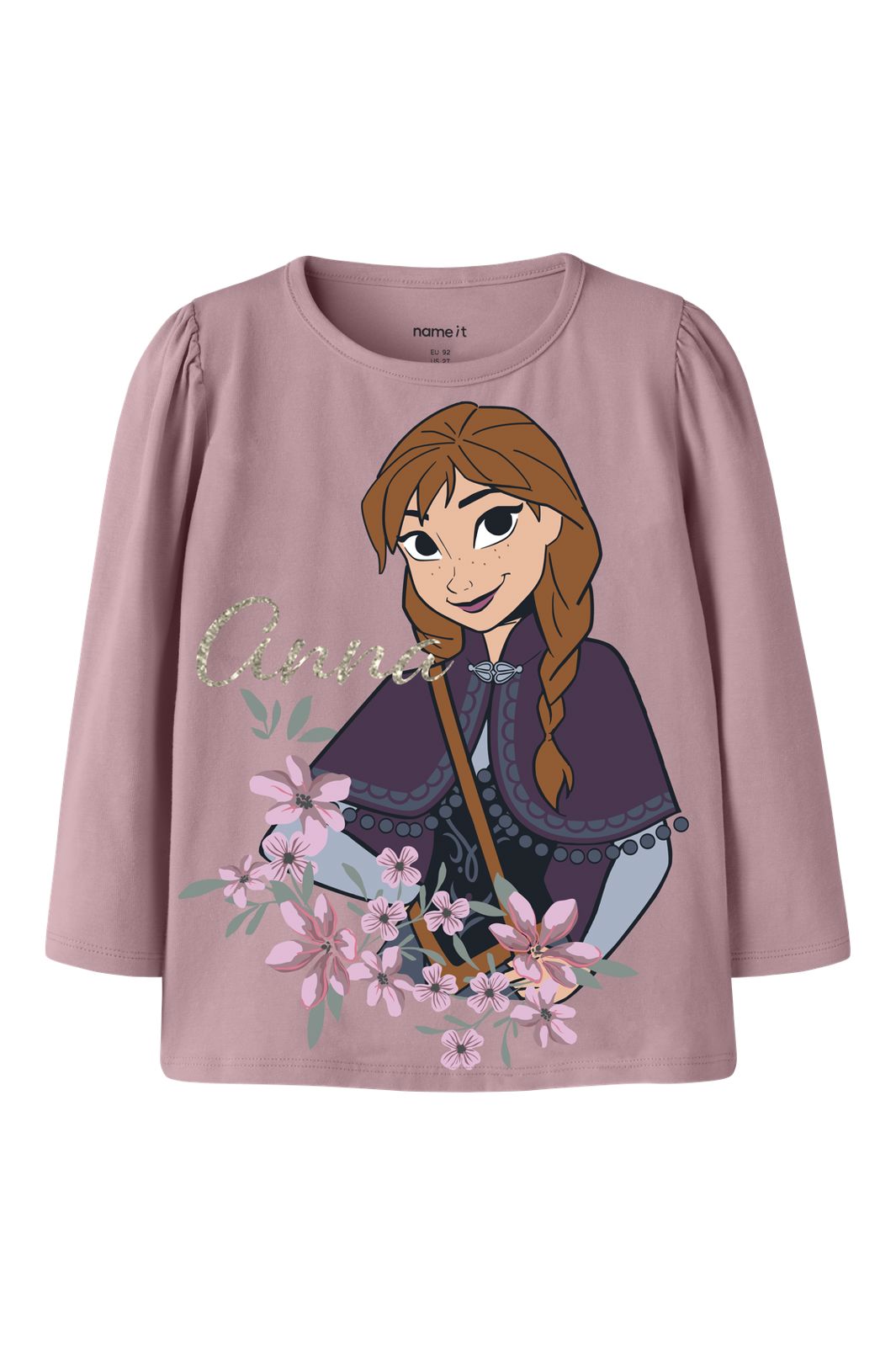 Name It - Nmfjala Frozen Ls Top Box Wdi - 5114638 Lilas