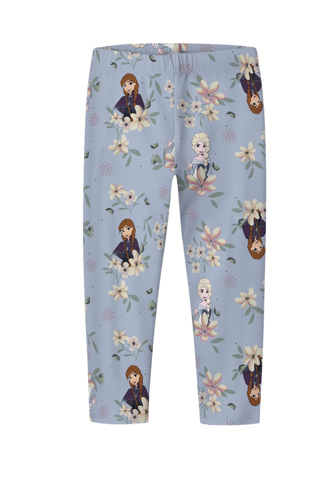 Name It - Nmfjalinda Frozen Legging Wdi - 5042390 Subdued Blue
