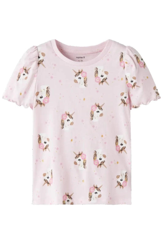 Name It - Nmfjalisa Ss Top - 5081042 Cradle Pink T-shirts 