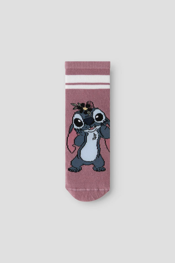 Name It - Nmfjinea Stitch Sock Wdi - 5042235 Vintage Indigo 1Xvintage I+1Xpirouette+1Xlilas