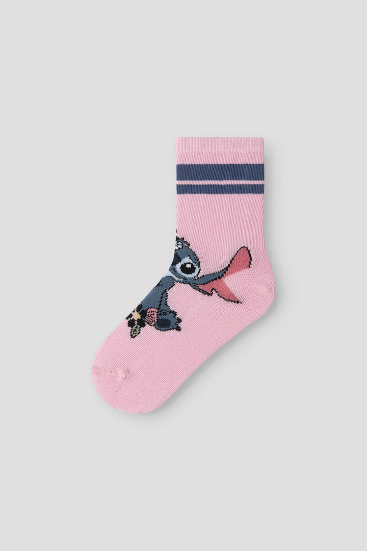 Name It - Nmfjinea Stitch Sock Wdi - 5042235 Vintage Indigo 1Xvintage I+1Xpirouette+1Xlilas
