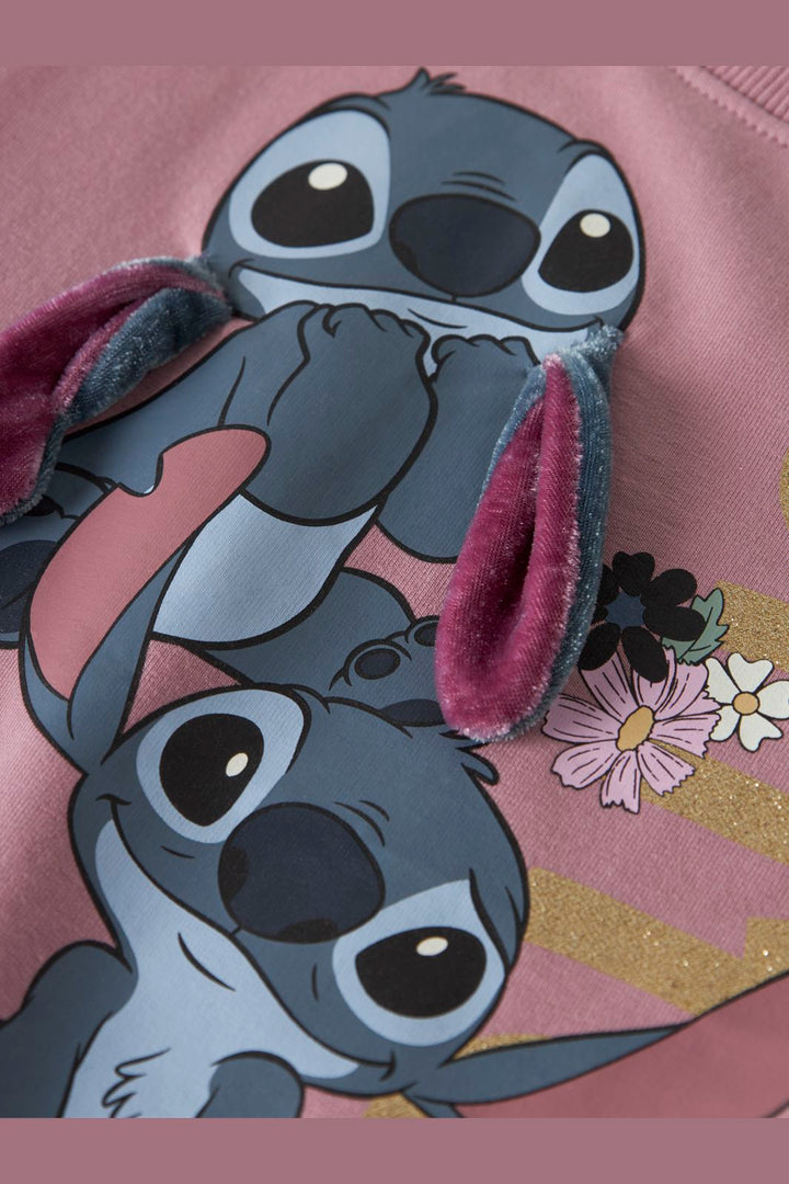 Name It - Nmfjinny Stitch Nreg Sweat Wdi - 5042199 Lilas