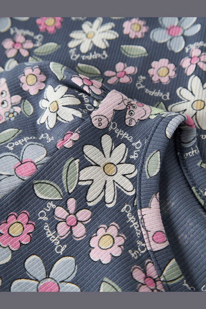 Name It - Nmfjundi Peppa Ls Slim Top - 5041948 Vintage Indigo