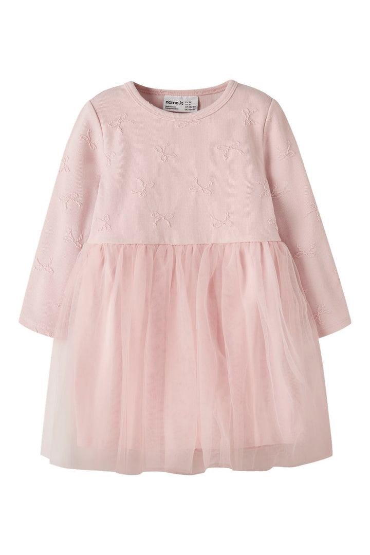 Name It - Nmfkatty Ls Dress - 5033219 Lotus