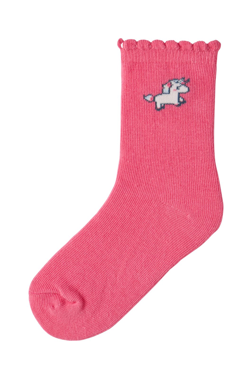 Name It - Nmflexsok 4P Sock - 5114658 Antique White Lotus + Flowering Ginger X2