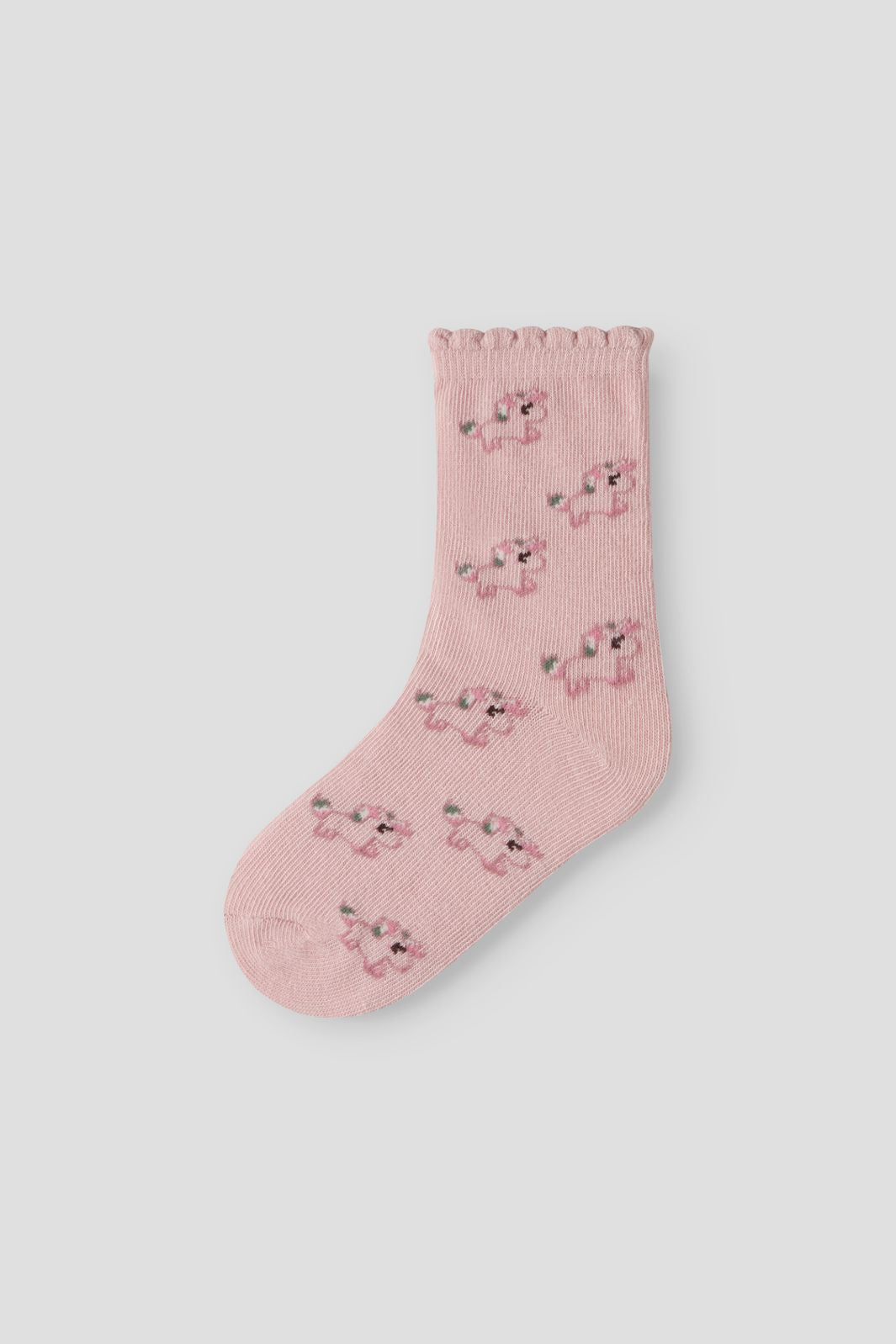 Name It - Nmflexsok Sock - 5053287 Flowering Ginger Antique White + Lotus