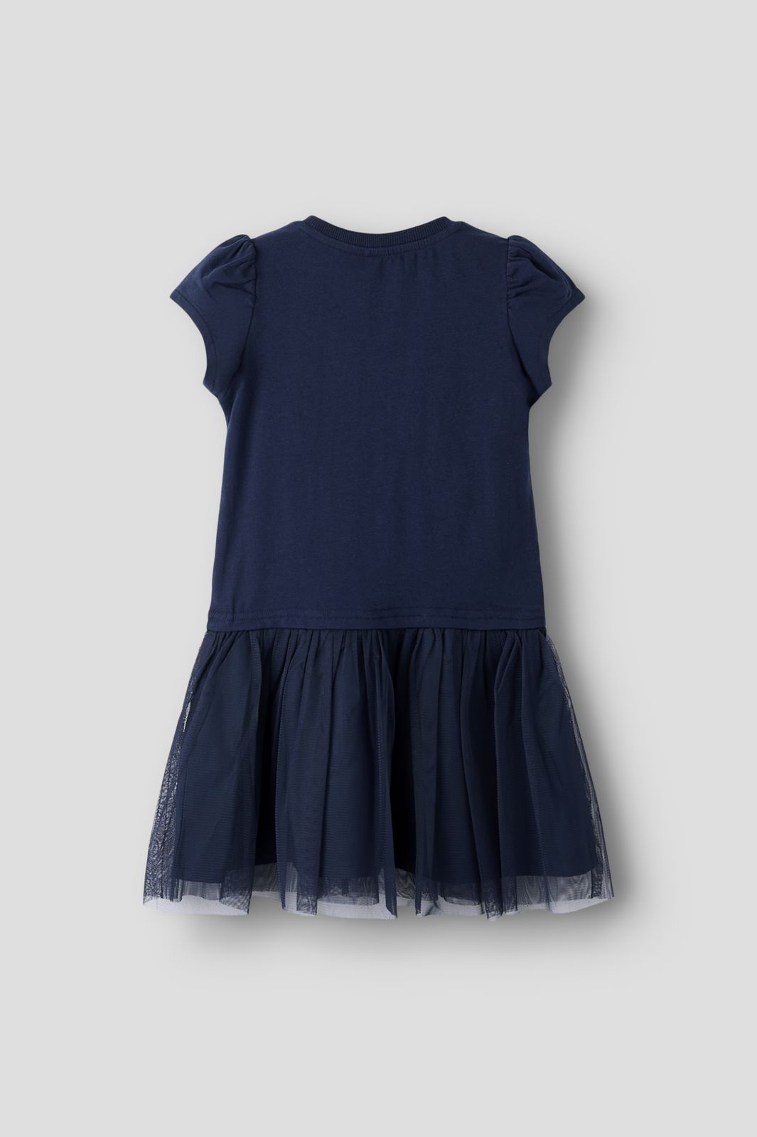 Name It - Nmfmemma Frozen Ss Tulle Dress Wdi - 4998579 Navy Blazer