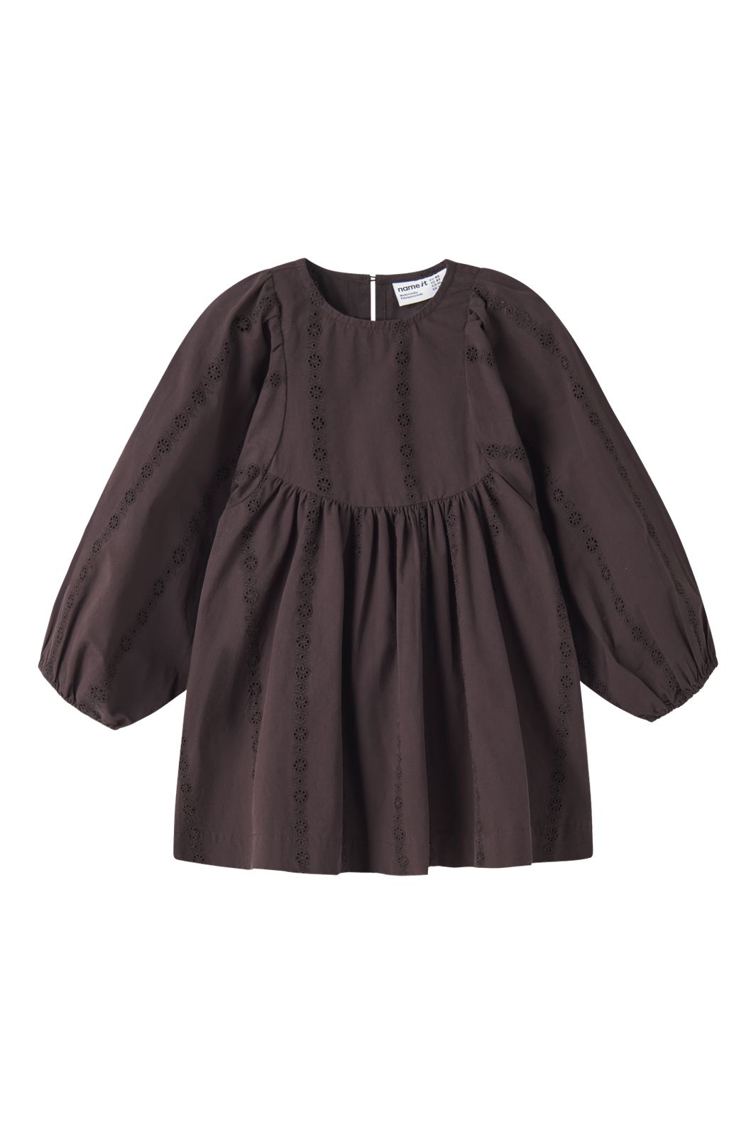 Name It - Nmfninar Ls Dress - 5075439 Chocolate Plum