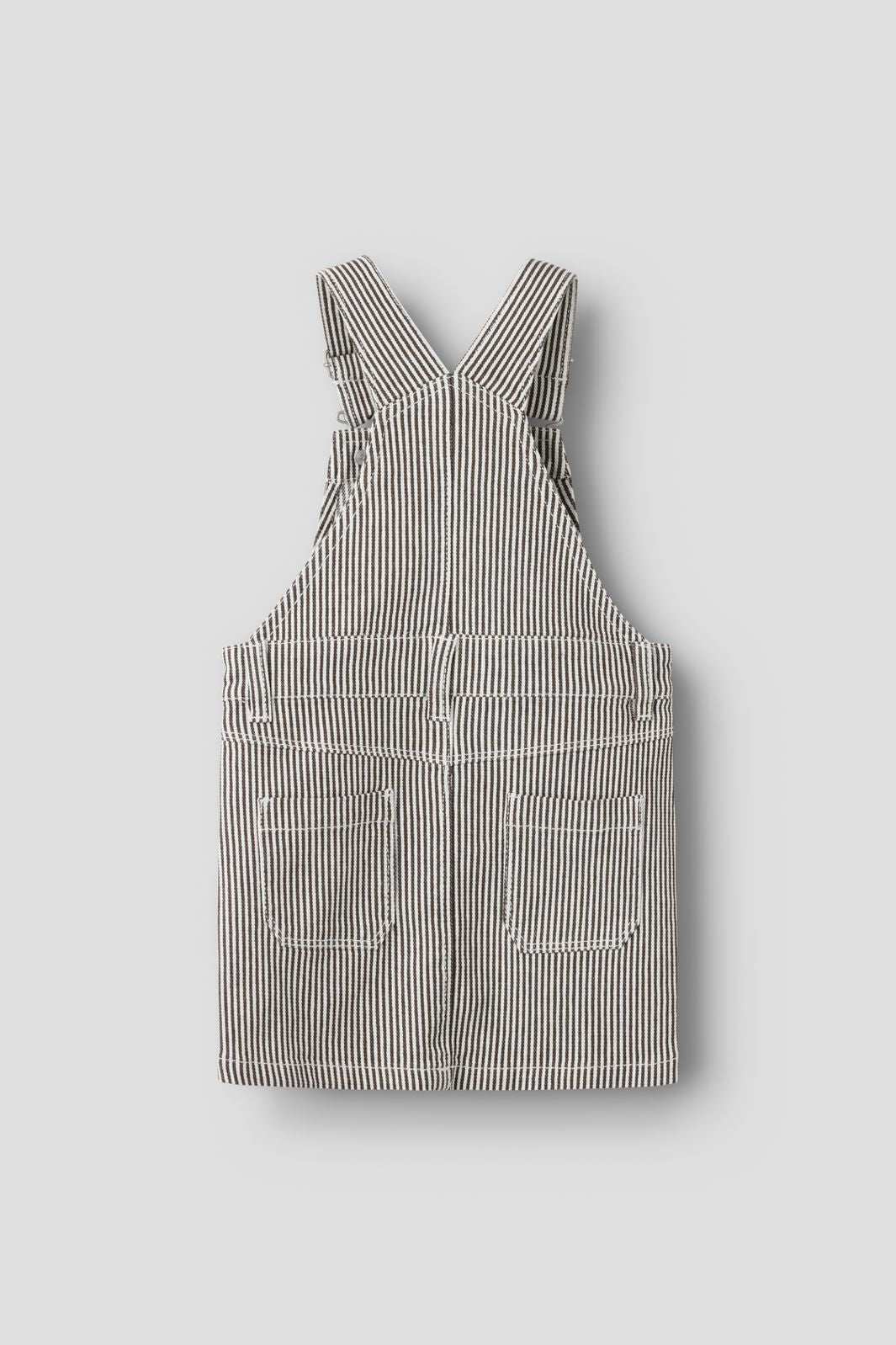 Name It - Nmfnola Stripe Spencer Dress 2299-Yf - 5142264 White Delicioso