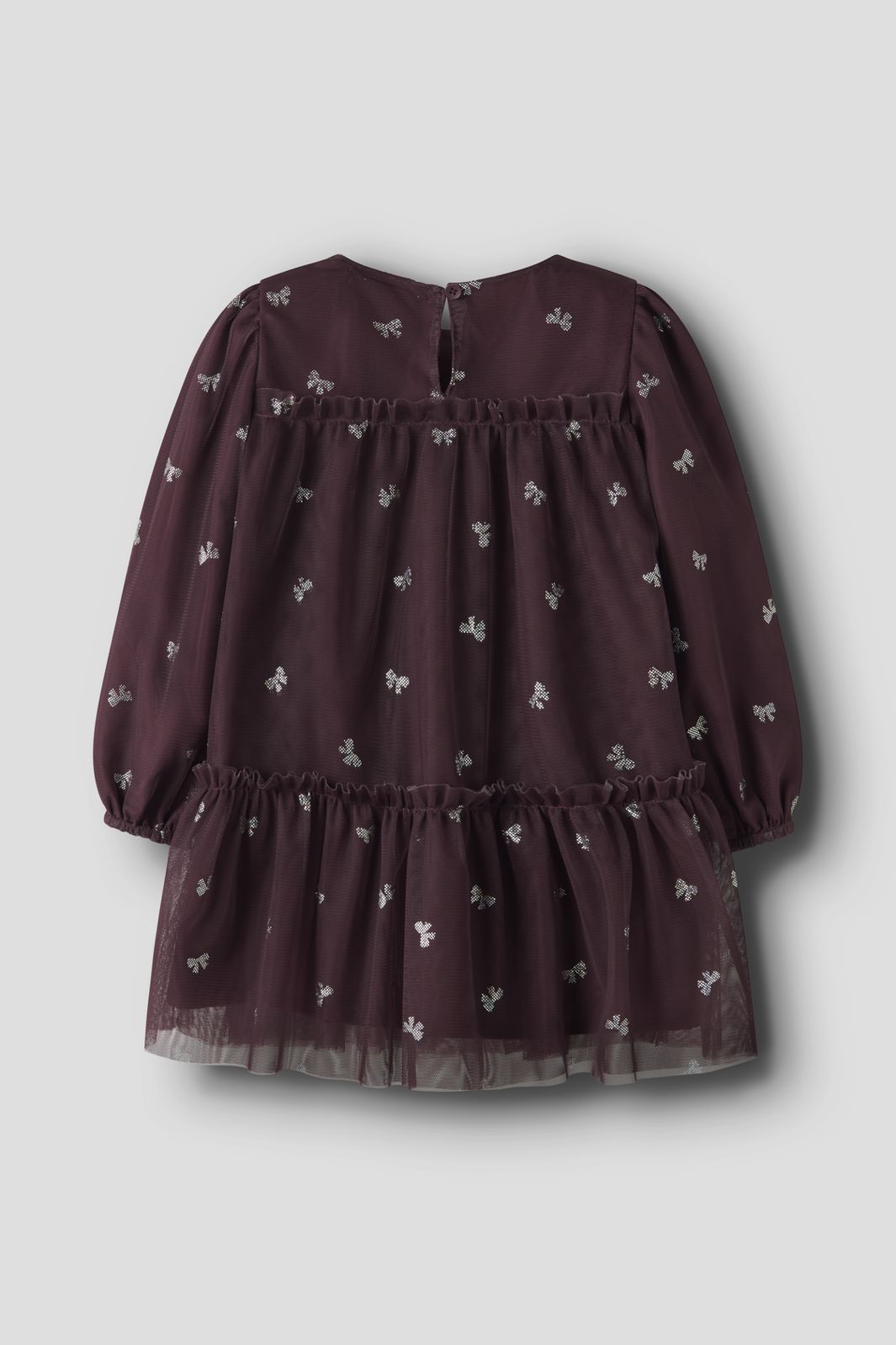 Name It - Nmframni Ls Dress - 5121741 Catawba Grape