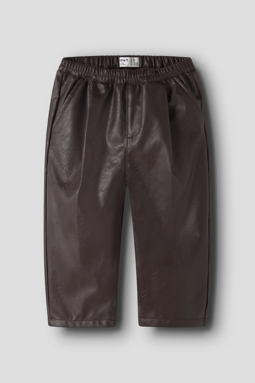 Name It - Nmfsliva Pu Pant - 5130208 Chocolate Plum