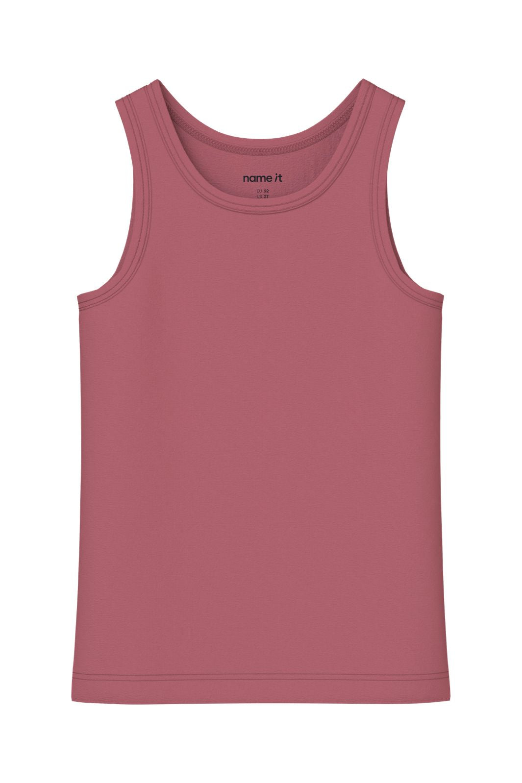 Name It - Nmftank Top Princess - 5098823 Parfait Pink W/ Mauvewood