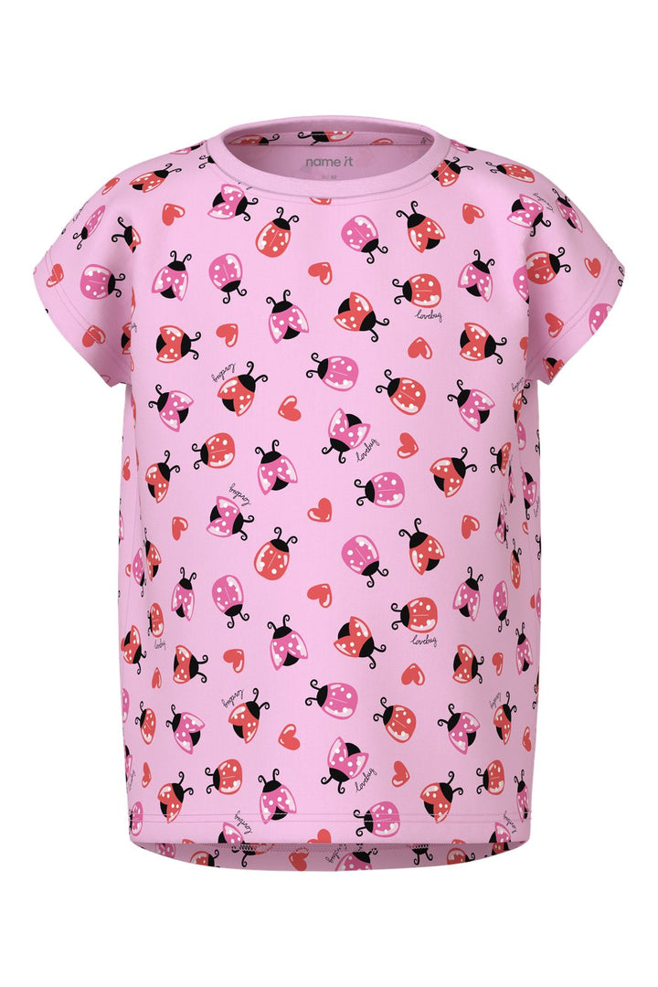 Name It - Nmfvigga Capsl Top - 5058598 Pirouette Ladybug Hearts