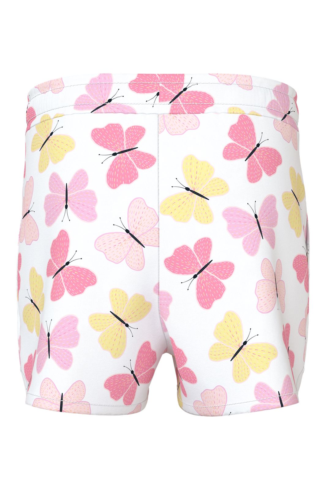 Name It - Nmfvigga Shorts F1 - 5067811 Bright White Pink Butterfly