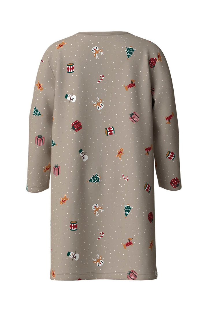 Name It - Nmfvismas Ls Nightgown - 5160654 Pure Cashmere Christmas