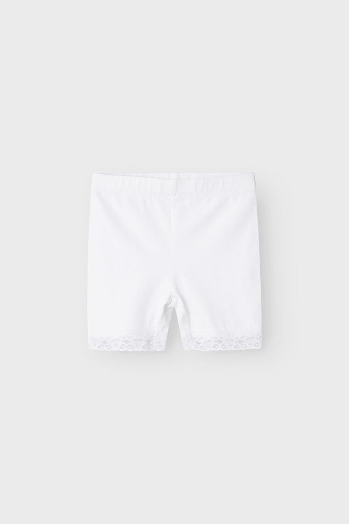 Name It - Nmfvista Short Legging - 4488480 Bright White