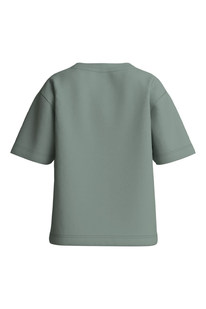 Name It - Nmfvotea Ss Nreg Top - 5088894 Green Milieu Unicorn