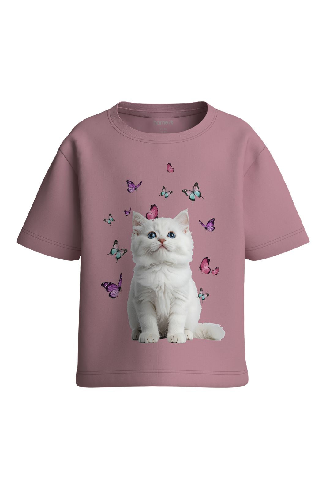 Name It - Nmfvotea Ss Nreg Top - 5114468 Green Milieu Lilas