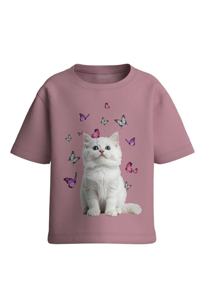 Name It - Nmfvotea Ss Nreg Top - 5114468 Green Milieu Lilas