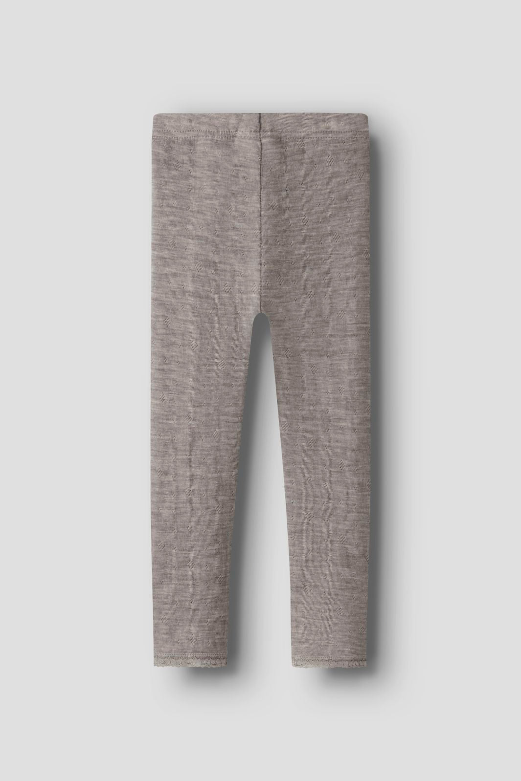 Name It - Nmfwang Wool Neddle Legging Solid - 4738247 Satellite